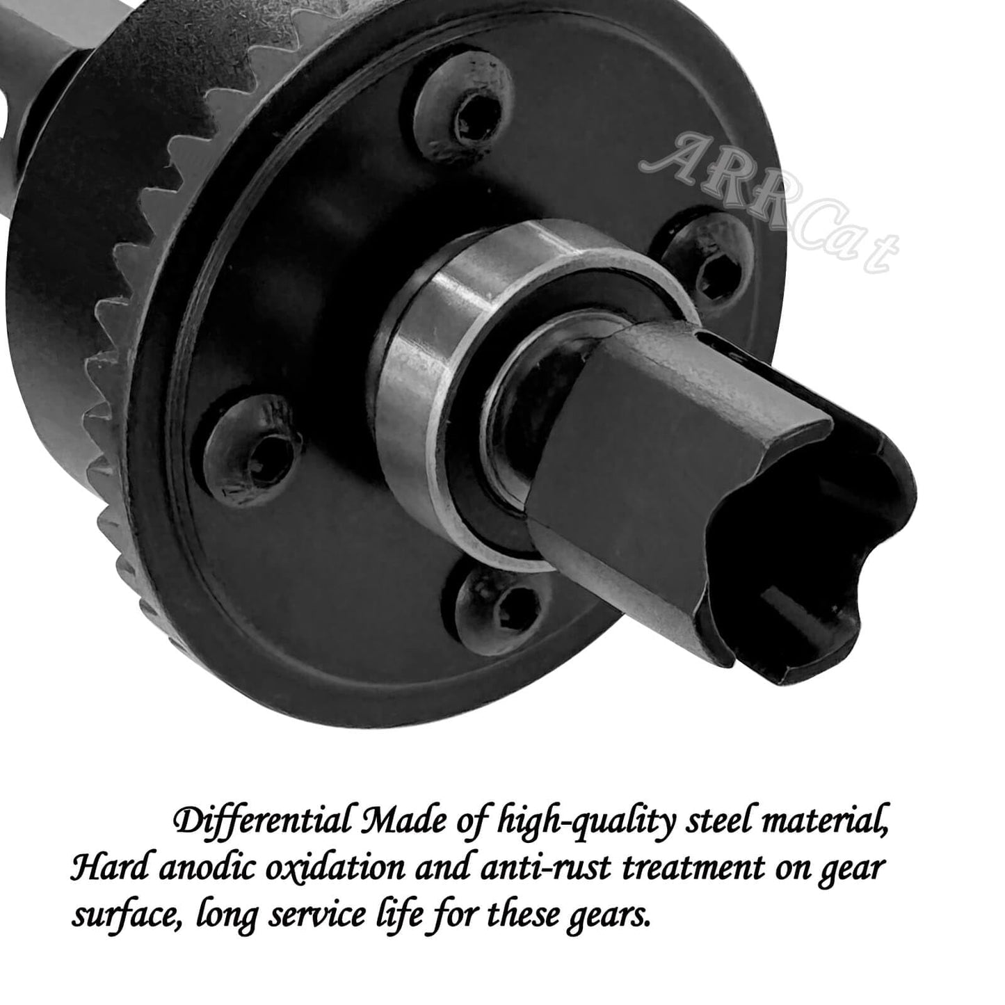 Arrcat 43T Differential & 10T Main Gear Upgrades Part For Arrma 1/7 Felony Limitless Infraction Fireteam Mojave 1/8 Typhon Notor