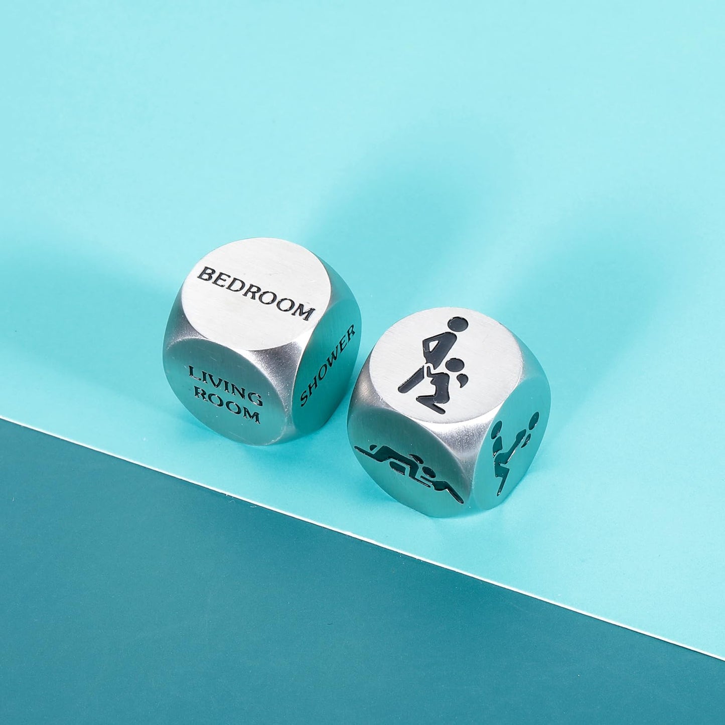 2 Pcs Decision Dice Couples Gifts For Him Her Funny Date Night Gifts Idea Valentines Day Birthday For Women Men Naughty Game Dic