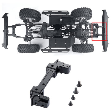 RCLIONS Front&Rear Bumper Mount Stand CNC Aluminum Alloy for AXIAL SCX10 II 90046 1/10 RC Crawler Car Upgrades