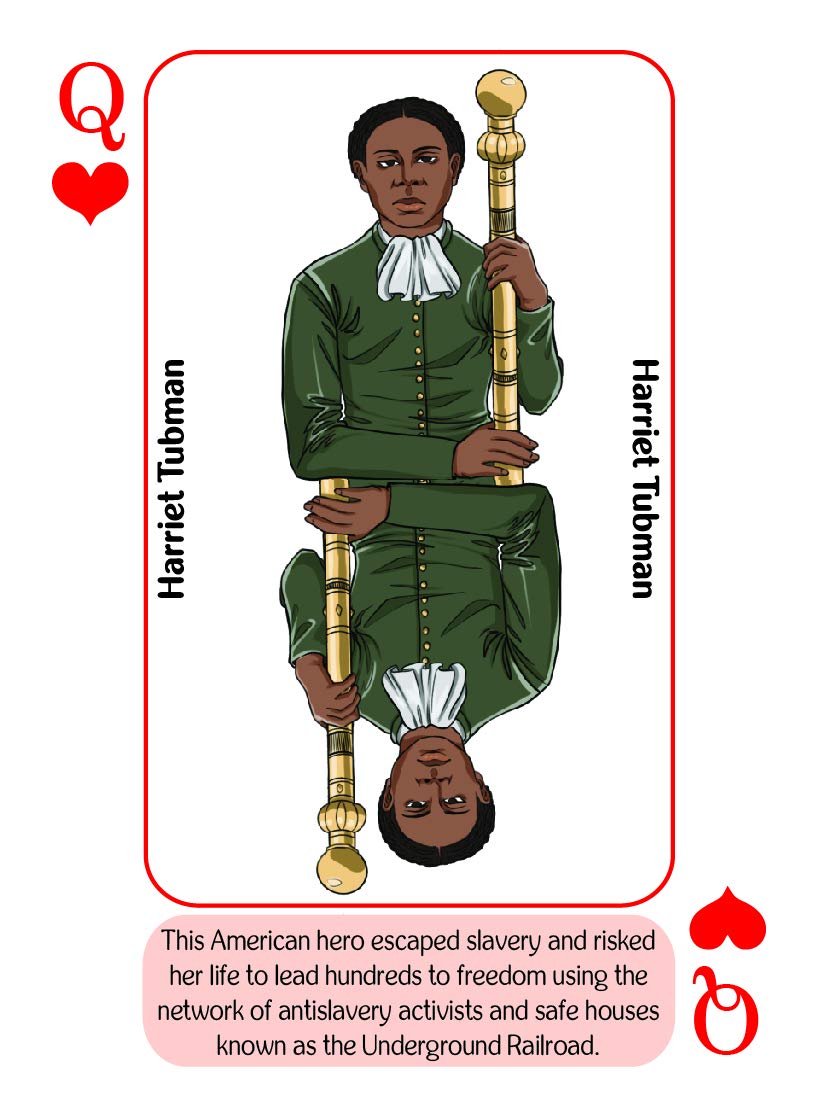 Kulture Games Playing Cards: Black Legends - Black History Playing Cards - Trivia Card Game for Family & mature-themed Game Night - Inspirational Black Legends