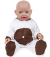 Vollence 14 Inch Full Body Silicone Baby Dolls Lifelike Realistic Premiee Babies For Kids Children Birthday Christmas Toys Prese