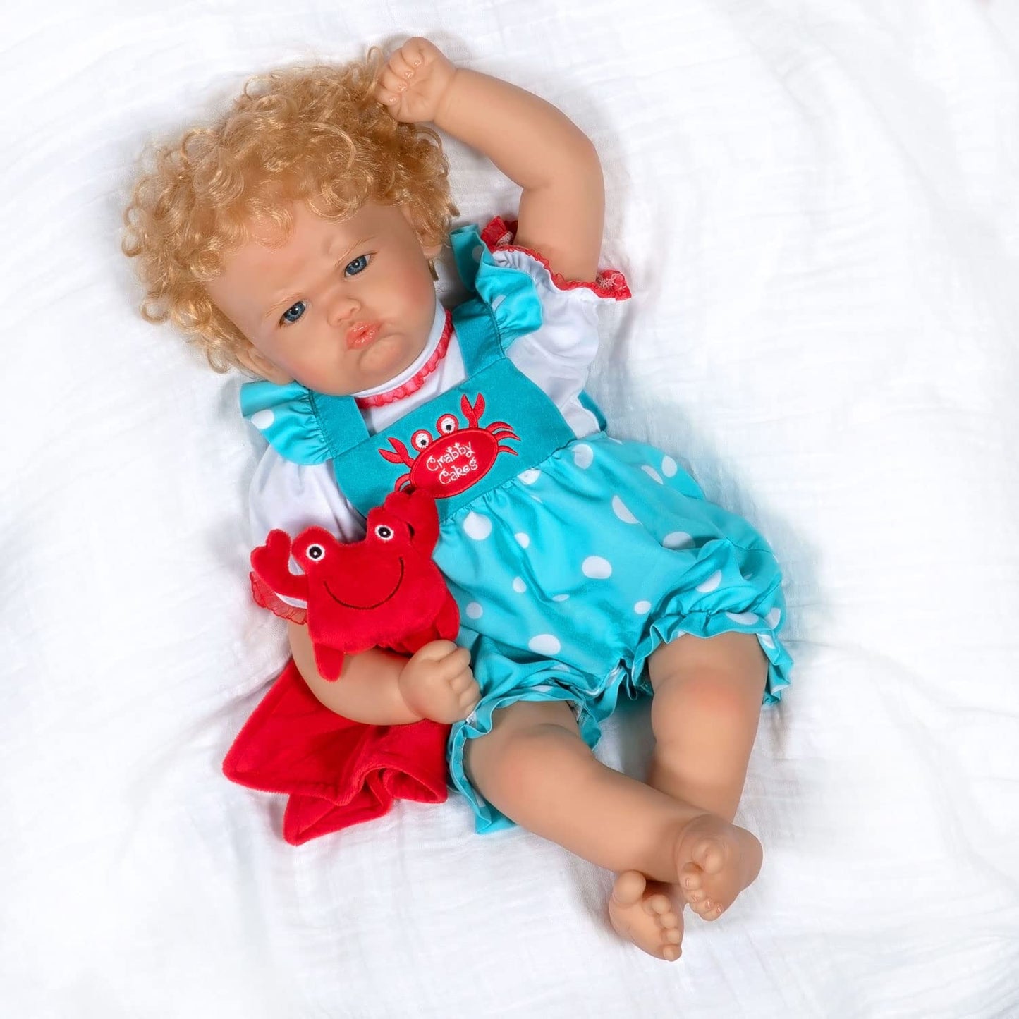 Paradise Galleries Realistic Reborn Toddler Girl Doll 22 Inch Ping Lau Designer Doll With Accessories Special Birthday Gift For Ages 3 And Up - Crabby Cakes