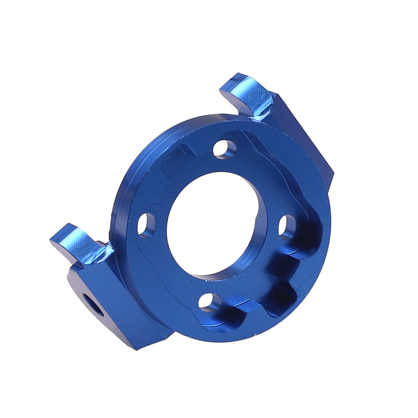 2Pcs Vgoohobby Aluminum Alloy C Hub Carrier Caster Block C Seat Compatible with 1/8 Losi LMT 4WD Solid Axle RC Monster Car (Blue