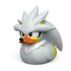 Tubbz First Edition Silver The Hedgehog Collectible Vinyl Rubber Duck Figure - Official Sonic The Hedgehog Merchandise - Sega Mo