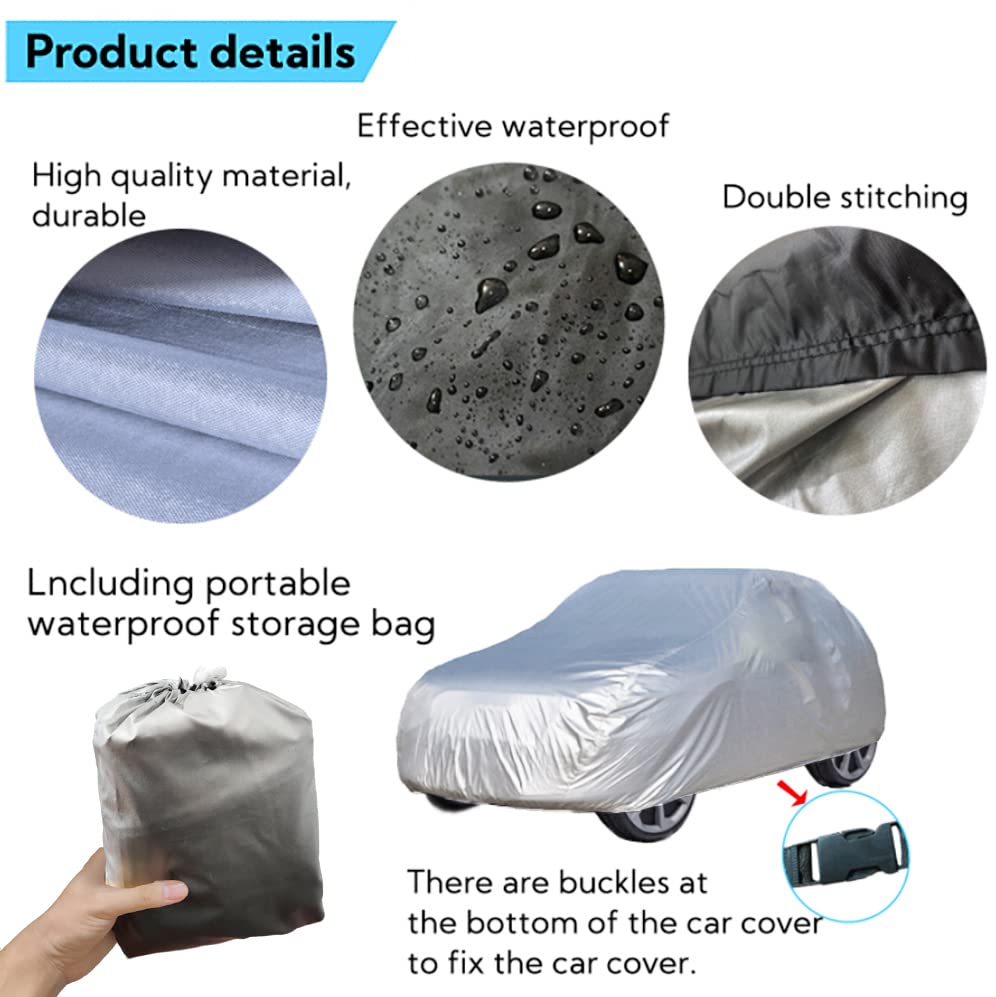 Large Kids Ride-On Toy Car Cover, Outdoor Wrapper Resistant Protection For Electric Battery Powered Children Wheels Toy Vehicles-Universal Fit, Water Resistant, Uv Rain Snow Protection (Silver)