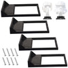 Fennoral 4 Pack Wall Mount/Wars Helmet Display Shelf For Lego Star Wars Helmet Compatible With All Standard Lego Helmets, Sturdy