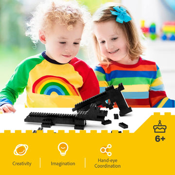 Unirolic Classic Building Bricks, 200 Piece 2X4 Building Blocks Stem Creative Building Toys Compatible With All Major Brands, Moc Building Bricks Diy Play Set For Kids Age 6+ (Black)