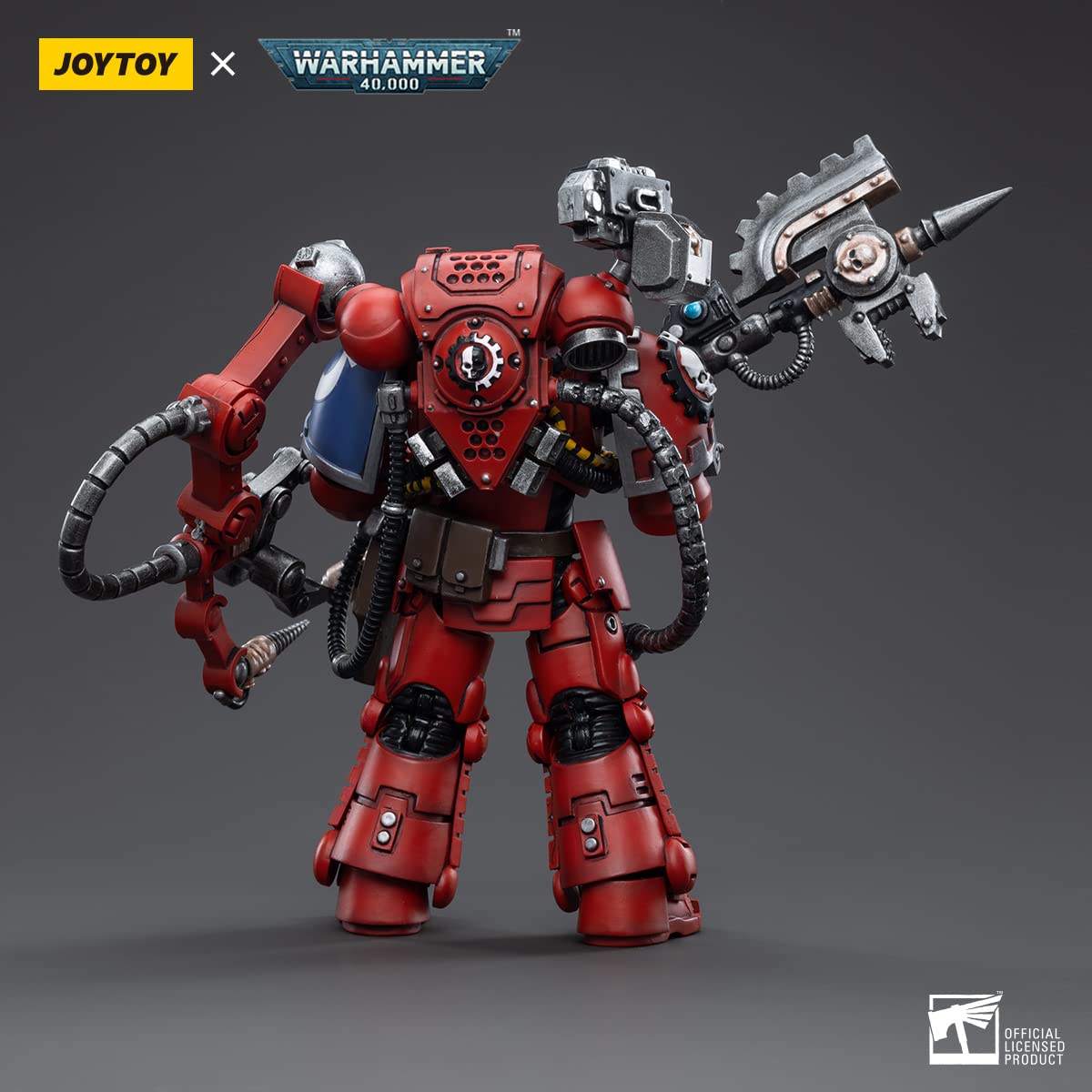 Beerise Joytoy 1/18 Action Figures - Warhammer 40,000 Ultramarines Primaris Techmarine Tybestis - 5,Classic Character,Collectibl
