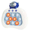 Pop The Target! Handheld Speed Pushing Game Machine: A Fun Multiplayer Game for Family. Fidget Game Toy for 6 7 8 9 10 11 12 Years Old Astronaut