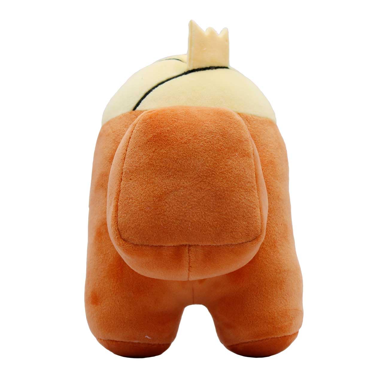 Just Toys LLC Among Us 6" Plush Toy - Orange with Bandages, Polyester Material, Multi-Color