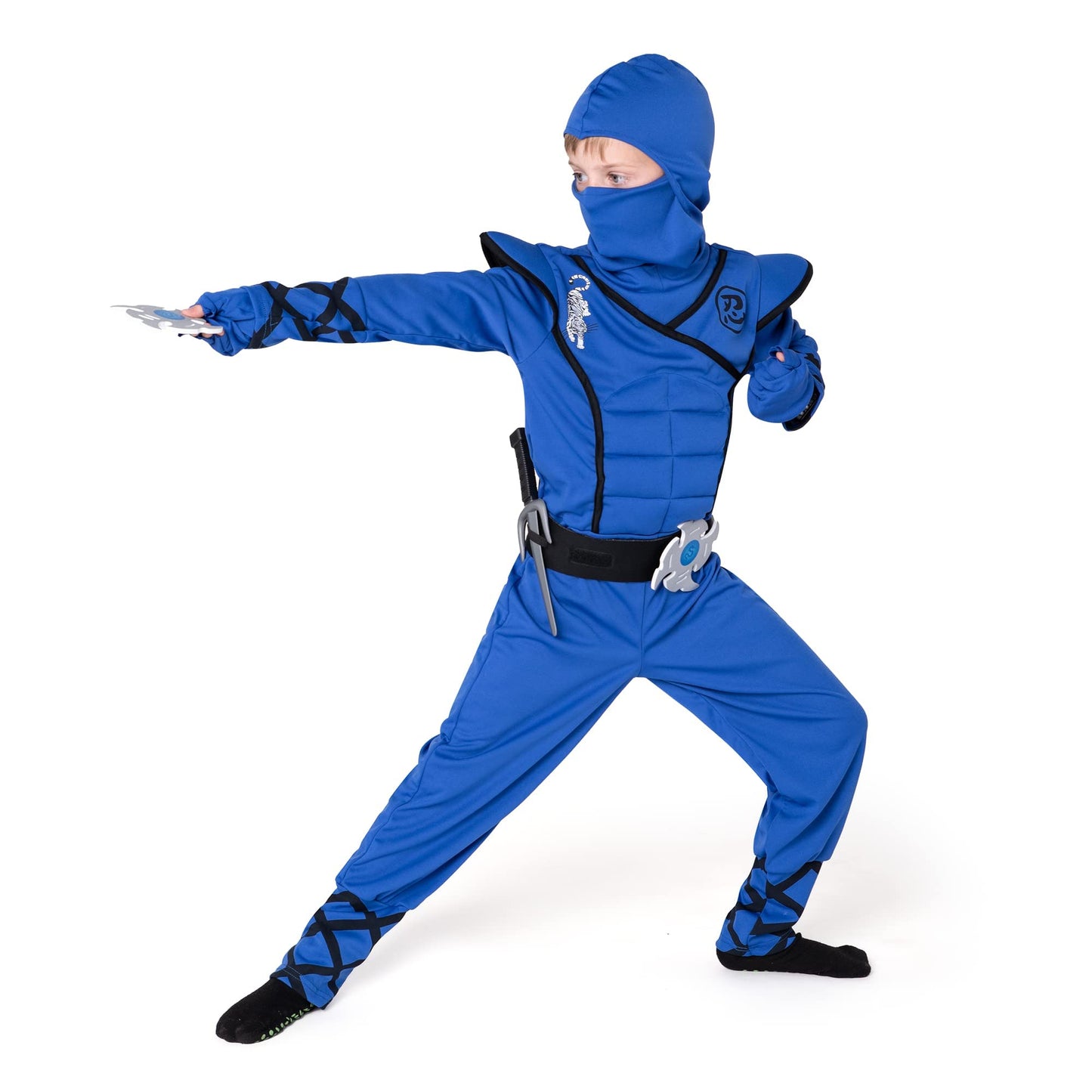 Spooktacular Creations Halloween Ninja Costume, Blue Ninja Costume Kids, Ninja Accessories Costume Set, Ninja Suit, Halloween Co