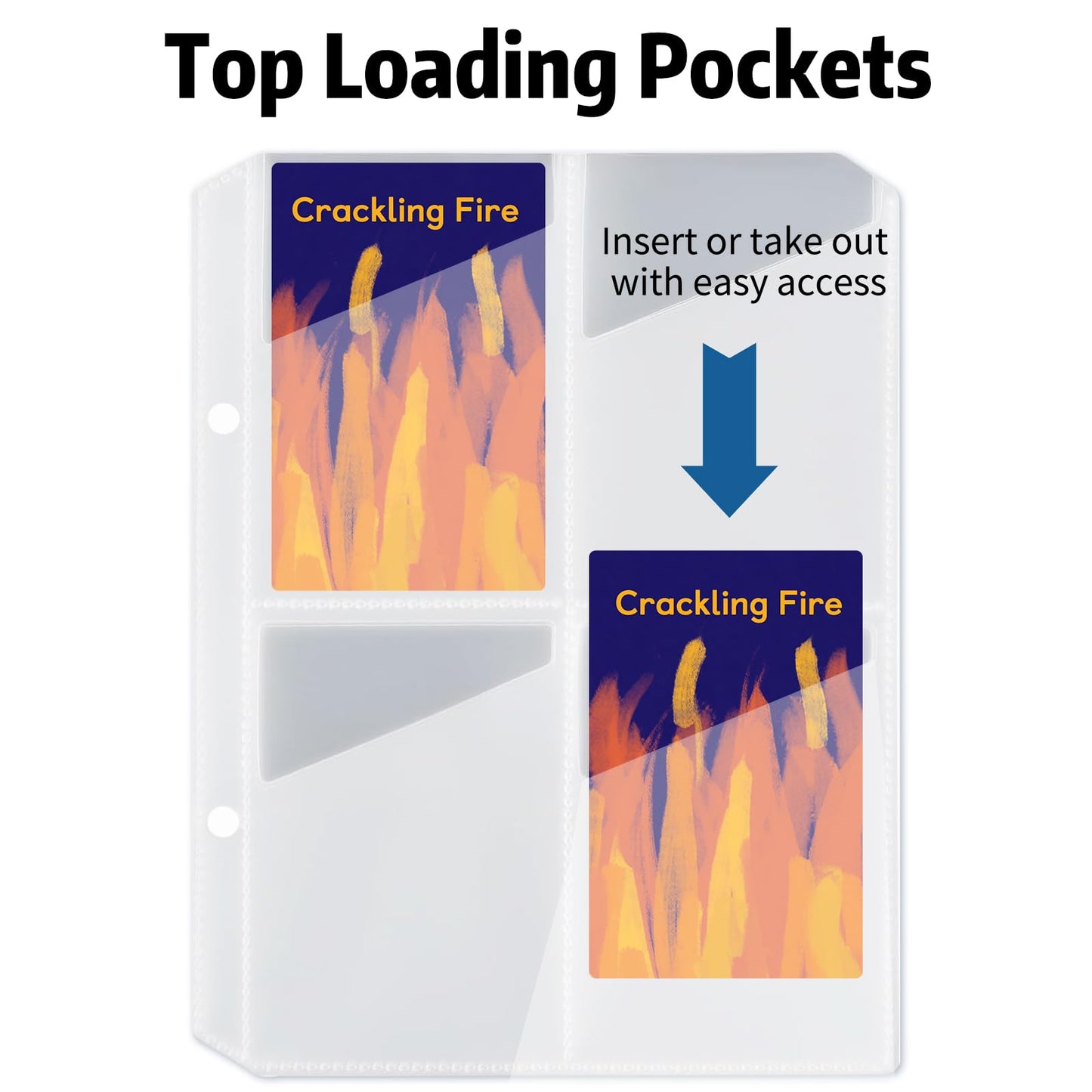 80 Pockets Card Case For Yoto Cards, 4 Pockets Card Holder Case For Yoto Card, Portable Eva Card Storage Folder For Mini Audiobo
