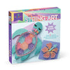 Craft-tastic - String Art Sea Turtle for 2 Fun Craft Projects - Sea Turtle and Hibiscus Flower - Ages 10+