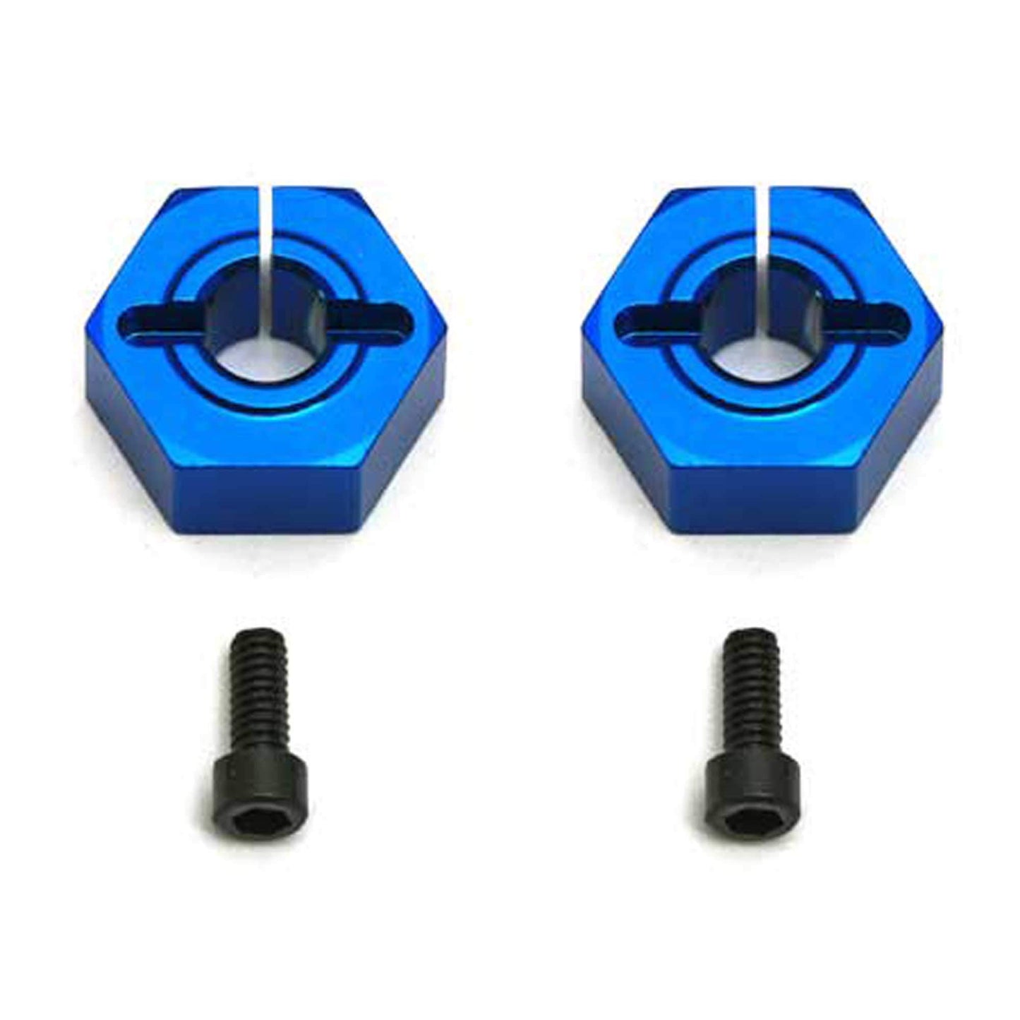 Team Associated 9893 12mm Aluminum Clamping Wheel Hex, Front