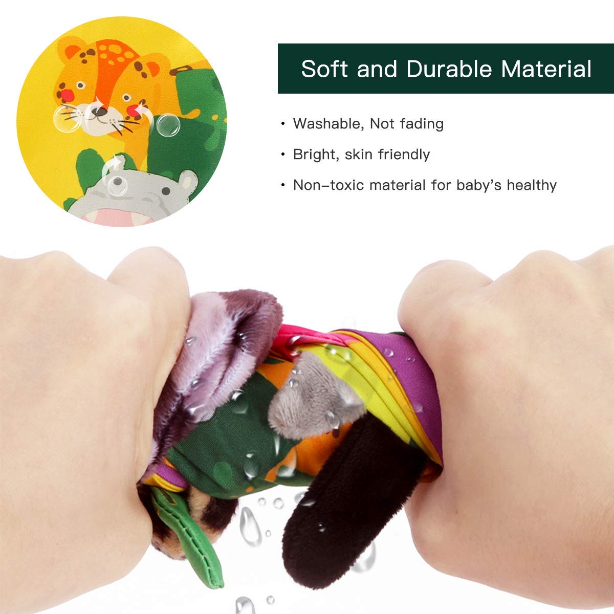 Beiens Baby Books Toys, Baby Books 0-6 Months, 3Pcs Touch And Feel Cloth Crinkle Soft Books, Toys For 0-3-6-12-18 Months Infant Newborn Baby Boy Girl Shower Gifts Set