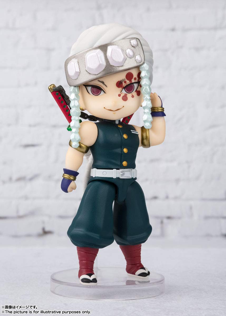 Tamashii Nations - Demon Slayer: Kimetsu No Yaiba - Uzui Tengen, Bandai Spirits Figuarts Mini Action Figure
