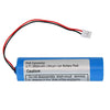 Qimoo Voice Amplifier Replacement Battery B0143KH9KG 3.7V 2600mAh Rechargeable Lithium-ion Battery with PH 2mm Connector