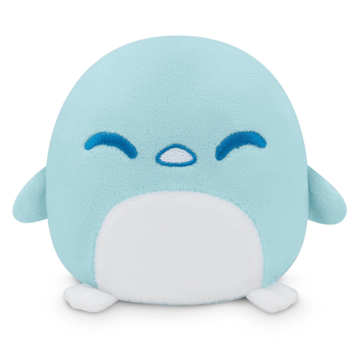 Teeturtle - Plushie Tote Bag - Holiday Snowflake Penguin - From The Creators Of The Original Reversible Octopus Plushie - Take Y