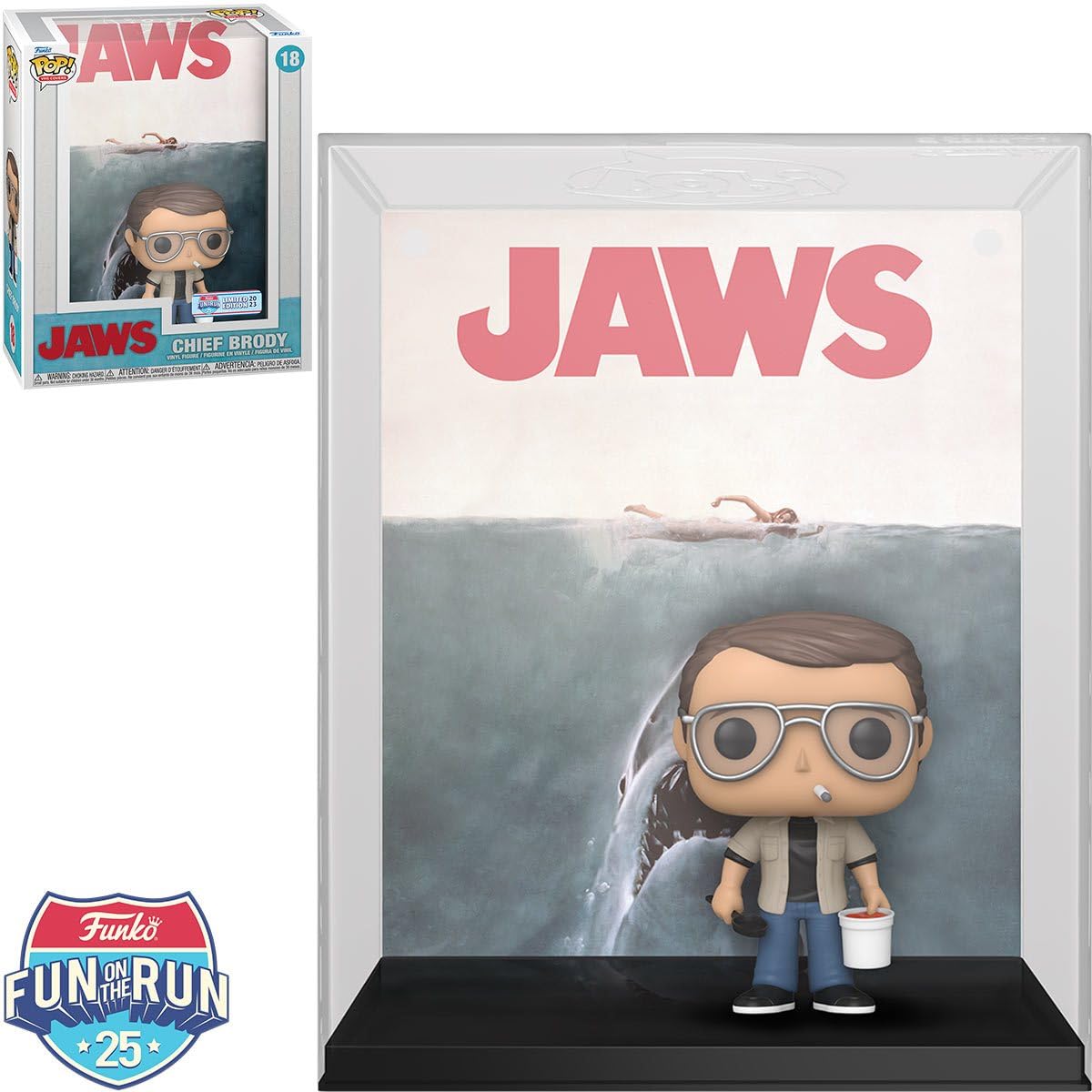 Chief Brody (Jaws) Funko Pop! Vhs Cover Exclusive