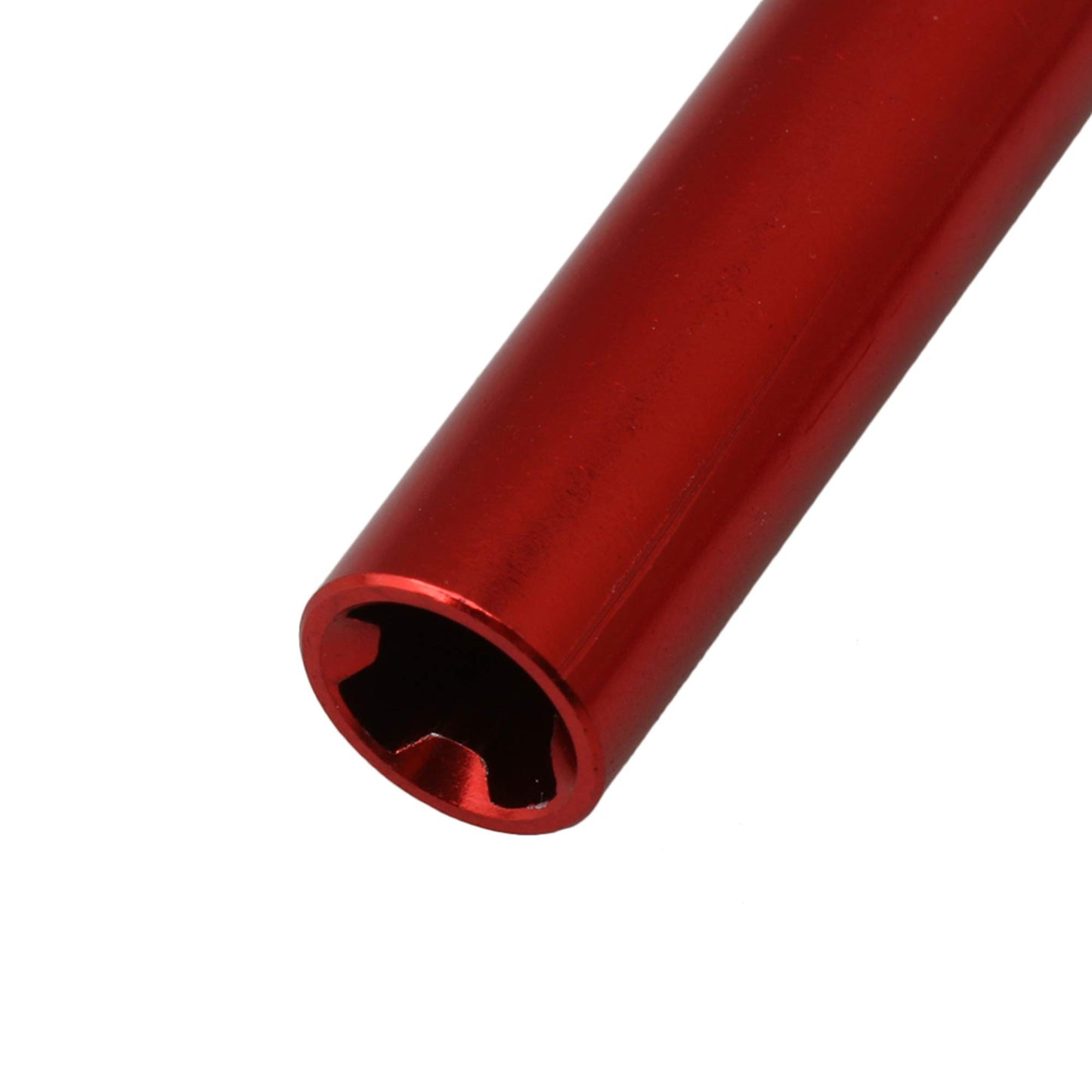 BQLZR 2pcs Red RC1:10 Alloy Rear Driveshafts SLA031R Replacement for Traxxas Replacement for Slash 2WD