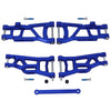 HobbyPark Aluminum Front & Rear Suspension A-Arms Set,Tie Bar for 1/10 Traxxas Slash 2WD RC Car Upgrade Parts Hop Ups, Replaceme