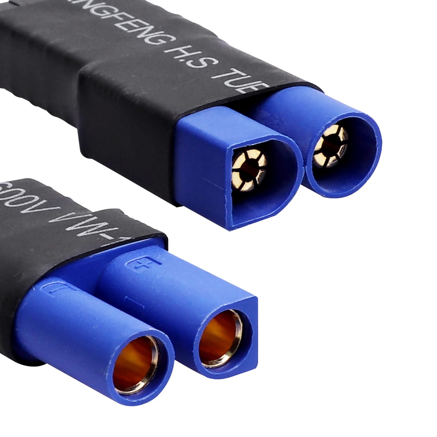 Hobbypark RC Battery Adapter Connector for Traxxas TRX to EC5 Plugs fit Slash/Rustler/Stampede/Bandit/E Revo RC Cars
