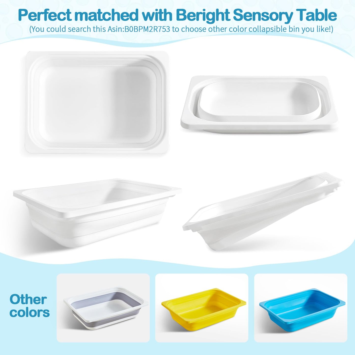 Beright Play Kitchen Sink Toys, Toddler Sink Toys with Upgraded Faucet, Pretend Play Toys Running Water, Perfectly Matched with