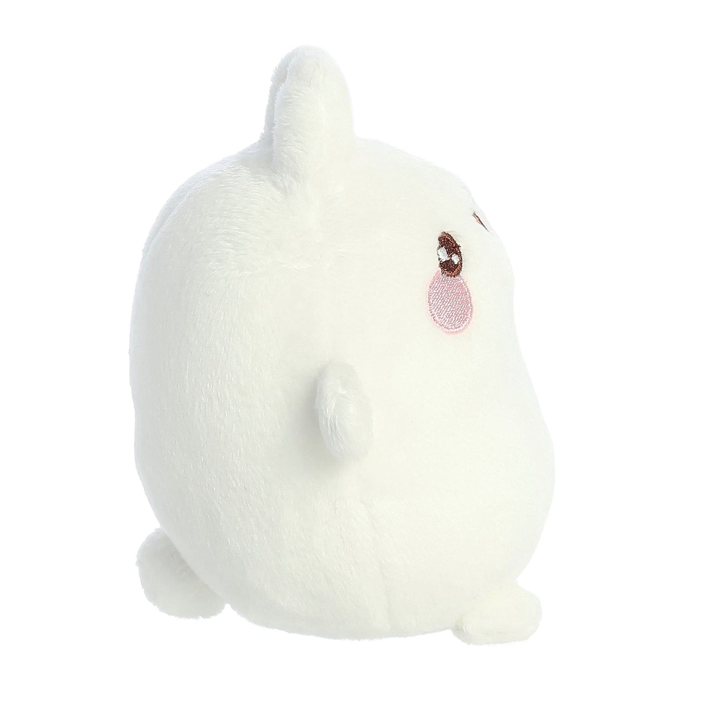 Aurora® Playful Molang Excited Molang Stuffed Animal - Adorable Characters Design - White 5 Inches