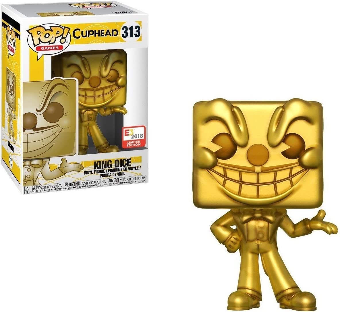 Funko Pop! Games #313 Gold King Dice (2018 E3 Exclusive)
