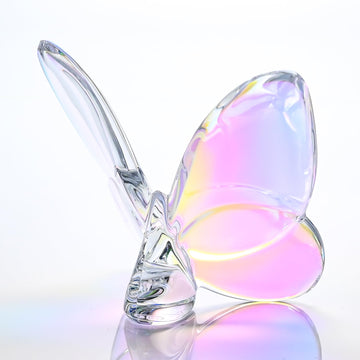 Baccarat Clear Iridescent Lucky Butterfly 2601482