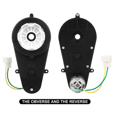 LAZORA 24V Kids Ride On Car Gearbox with 30000RPM Electric Motor - High-Speed RS555 Engine for Motorcycles and Ride On Toys