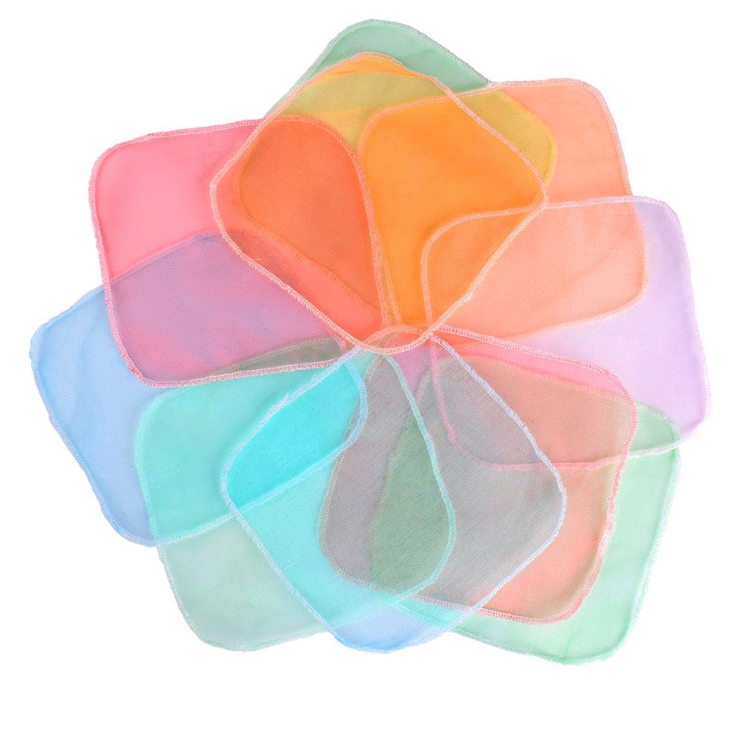 Merishopp Kids Tissue Box Toys Sensory Toys For Children Toddlers Baby 6 Months And Up 10 Scarf 3 Crinkle| Baby Learning Toy | I