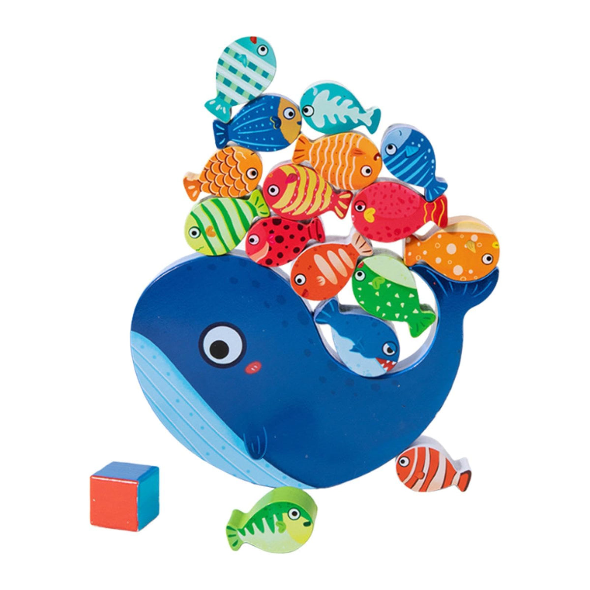 Ujeavette Montessori Educational Stacking Toys For Boys Girls 1 2 3 4 5 Year Old Gifts Fish