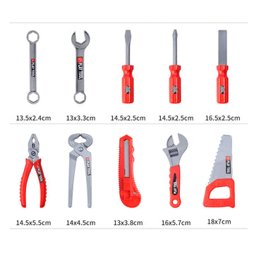 Kids Tool Set, 55 Pcs Kids Tool Set Pretend Play Kids Toys with Tool Box and Electronic Toy Drill, Toy Tools for Toddler Boys Gi