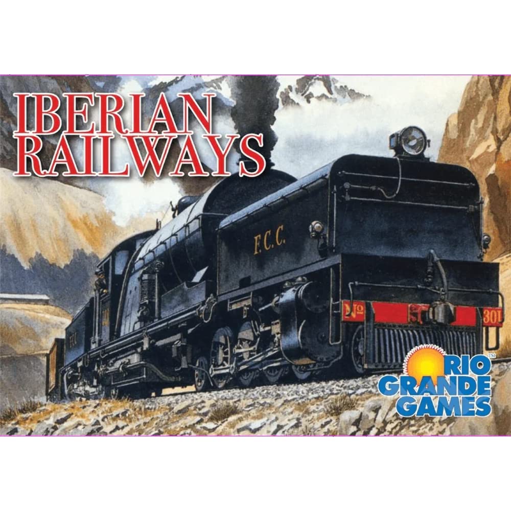 Rio Grande Games Rio602 Iberian Railways Board Game
