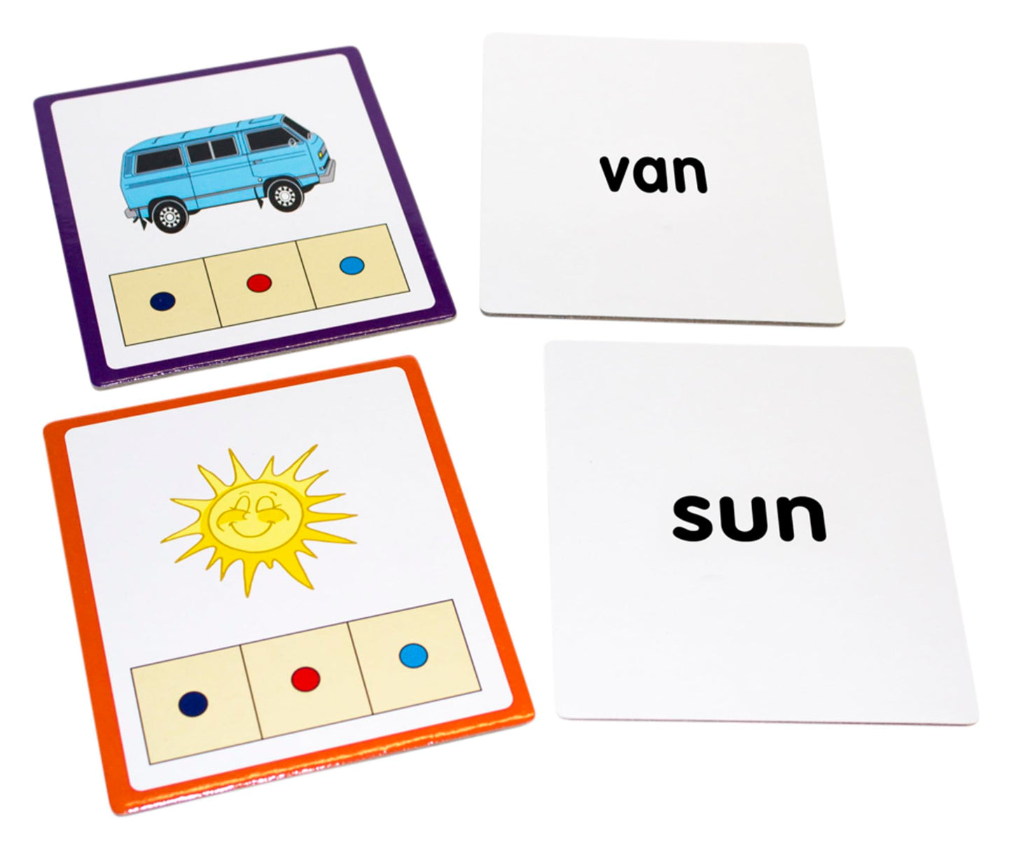 Junior Learning: Cvc Word Builders, 48 Cvc Activity Cards, Phonemic Awareness, Helps Children To Recognize And Understand Basic