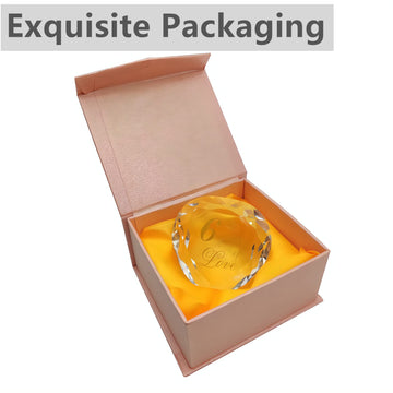 6Th Anniversary Crystal Gifts For Husband Wife Boyfriend Or Girlfriend, Cute 6Th Wedding Anniversary Valentines Day Romantic Gifts For Her Him Funny 6 Year Anniversary Marriage Presents For Couple