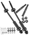 Rcarmumb Upgrades Part Rear Drive Shaft Cvd & Front Axles For 1/10 Rustler Vxl 2Wd,Stampede Vxl 2Wd,Slash Vxl 2Wd,Hoss Vxl 2Wd,S