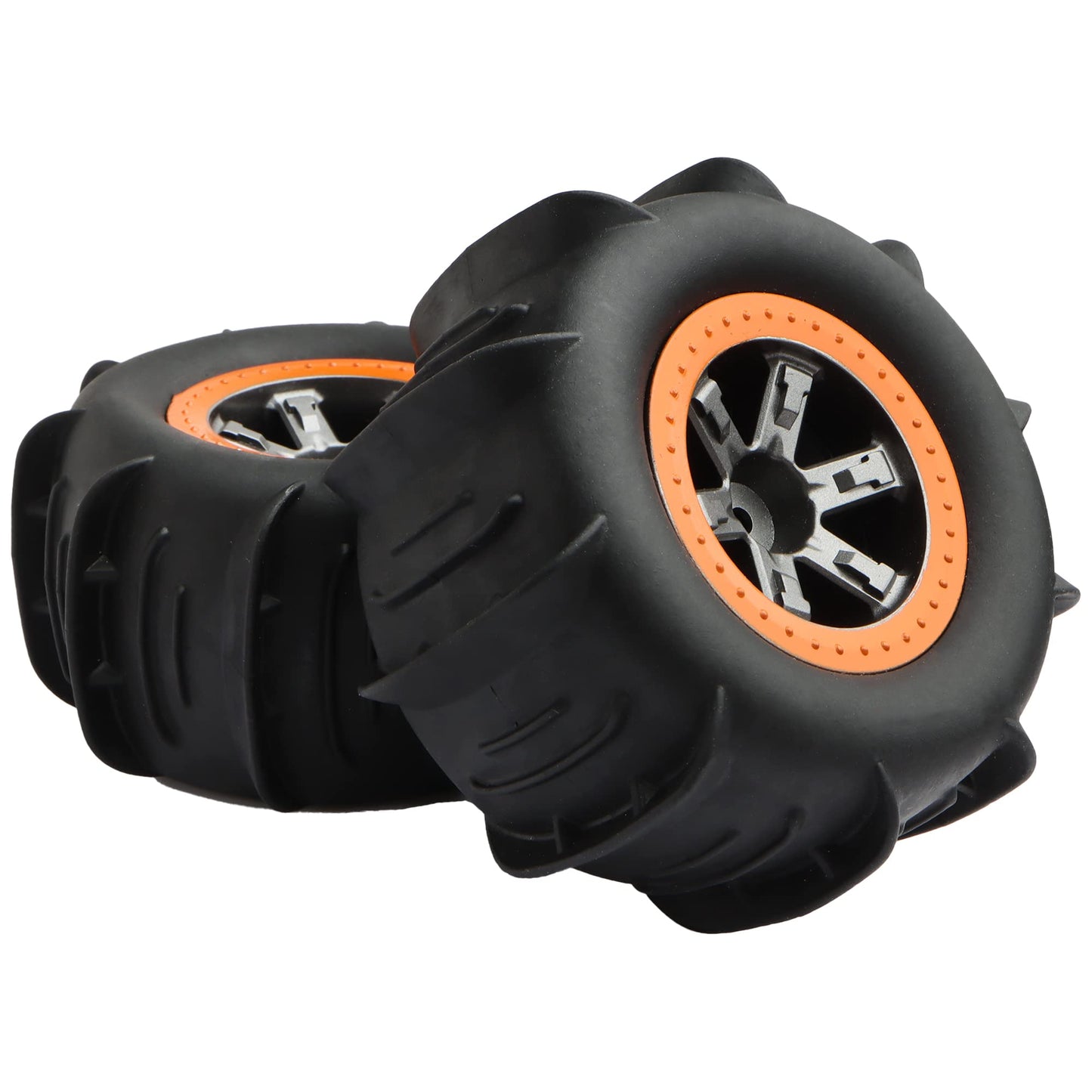 GDOOL RC Car Paddle Tires Wheels LG-ZJ02 25-ZJ02 920-ZJ02 for High Speed 9125 9155 9156 RC Cars S920 S921 104009 RC Trucks(2 PCS