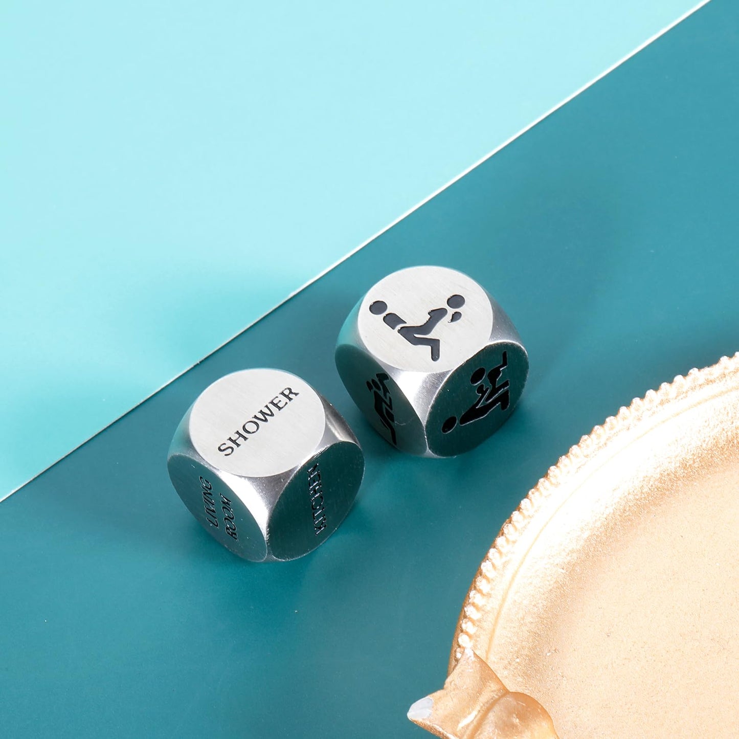 2 Pcs Decision Dice Couples Gifts For Him Her Funny Date Night Gifts Idea Valentines Day Birthday For Women Men Naughty Game Dic
