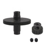 Vgoohobby Metal Spur Diff Differential Main Gear & Motor Gear Compatible with WLtoys 104001 1/10 RC Car Upgrade Parts