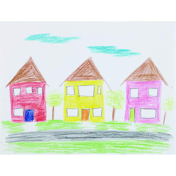 Colorations STUBPEN Stubby Chubby Colored Pencils - 48 Count Set, Wood, Multi-Color for Kids