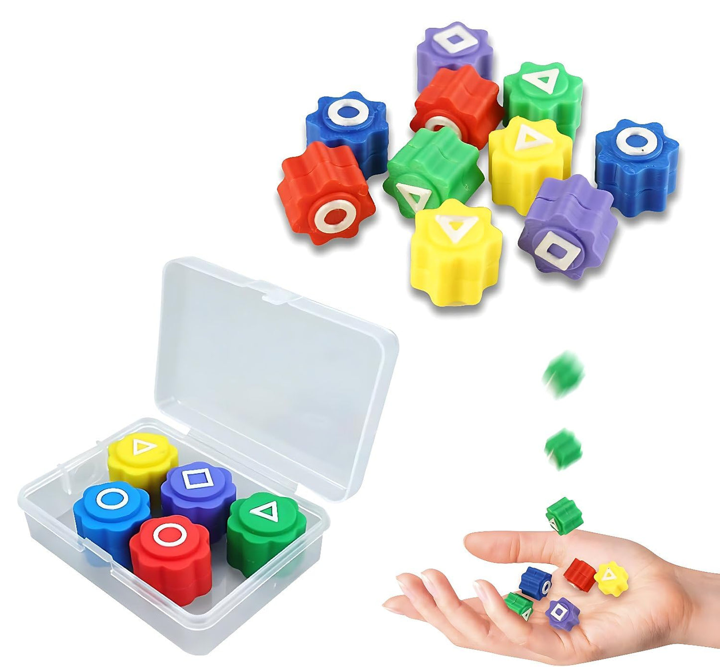 Gonggi Game Set, 2025 New Gonggi Korean Game, Gonggi Stones Gonggi Korean Jacks, Korean Traditional Gong Gi Game Play Set (Multi