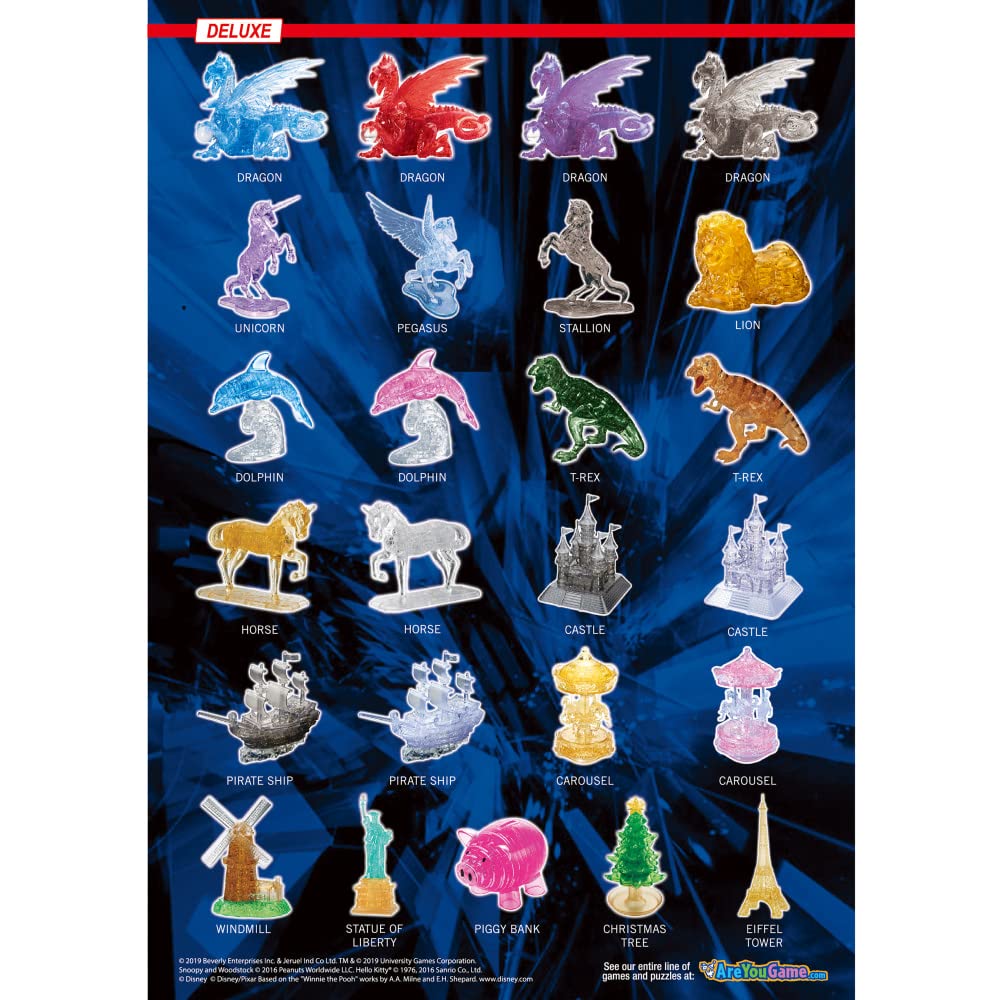 Bepuzzled | Cat & Kitten, Original 3D Crystal Puzzle, Ages 12 And Up