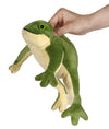 Ice King Bear Green Frog Plush Toy - 8 Inches Small Stuffed Animal for Zoo Family Collection