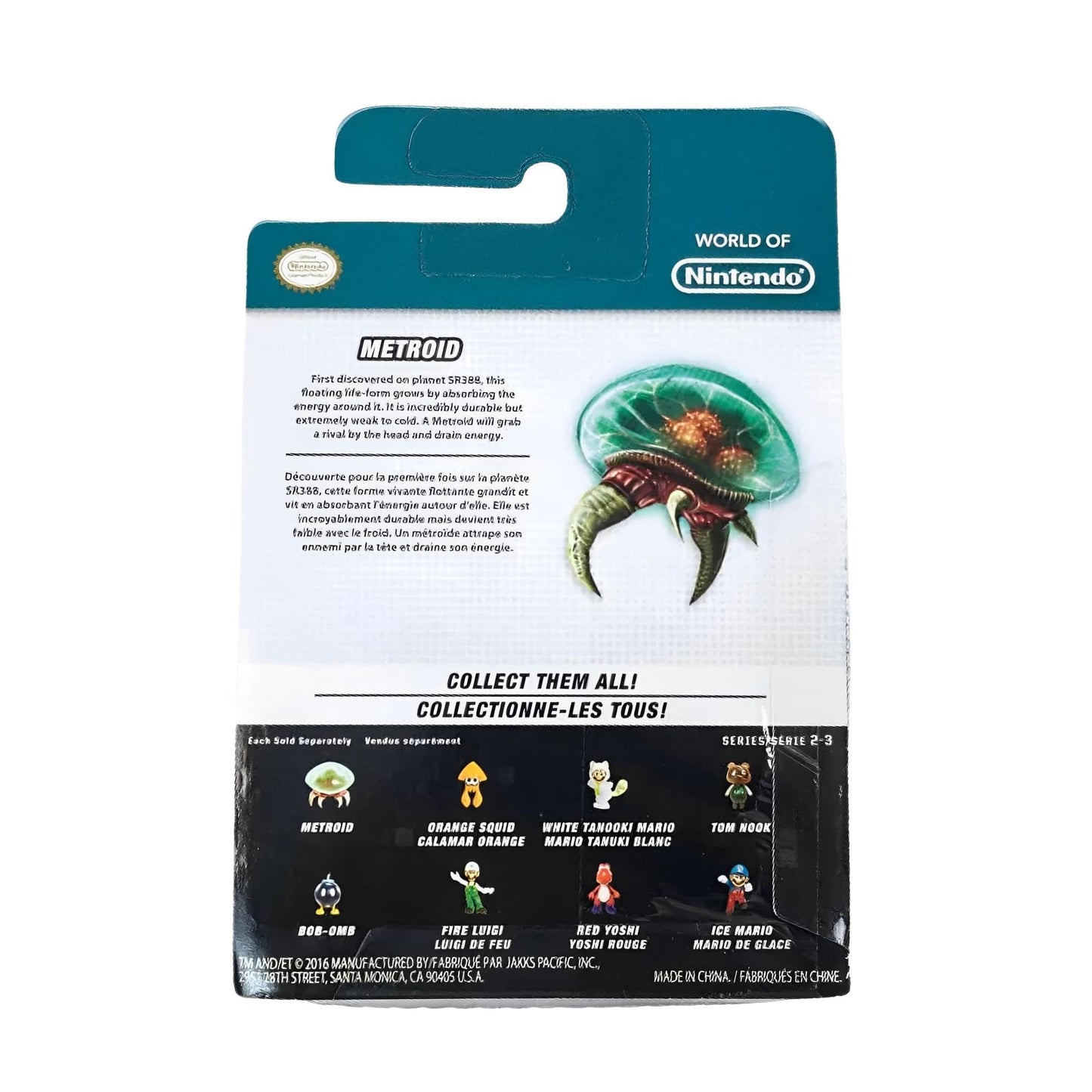 Nintendo World Of 2.5' Mini Figure: Metroid