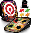SWOOC Games - Ninja Superstar | 2-in-1 Corn Hole Games for Kids | 5-Second Setup | Ninja Toys for Boys | Bean Bag Toss Game for Kids | Cornhole Game Set Outdoor | Outdoor Toys | tossing Star