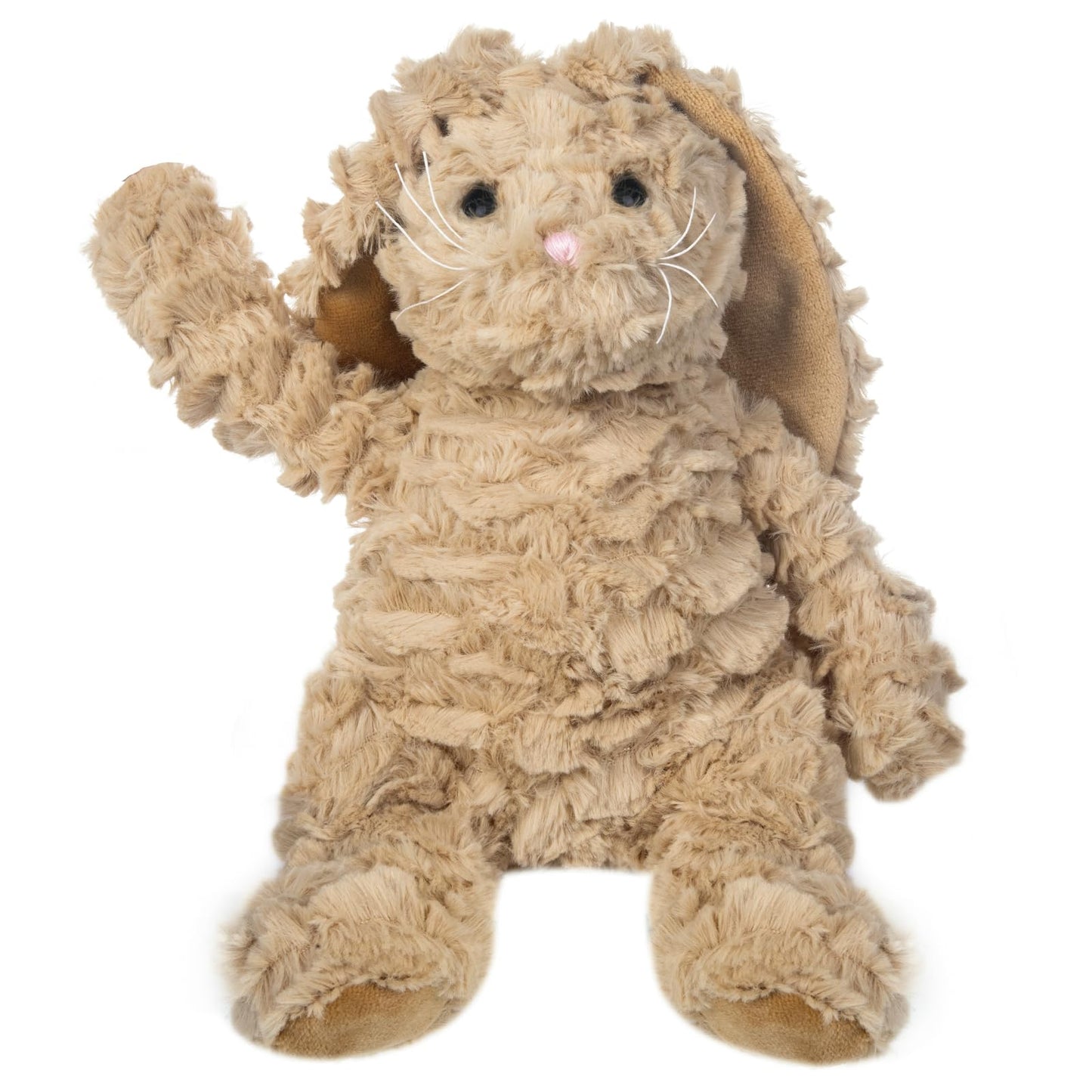 My Oli Stuffed Bunny Animal 11In Plush Rabbit With Floppy Ear Bedtime Friend Soft Toy Gifts For Girls Boys Kids, Brown