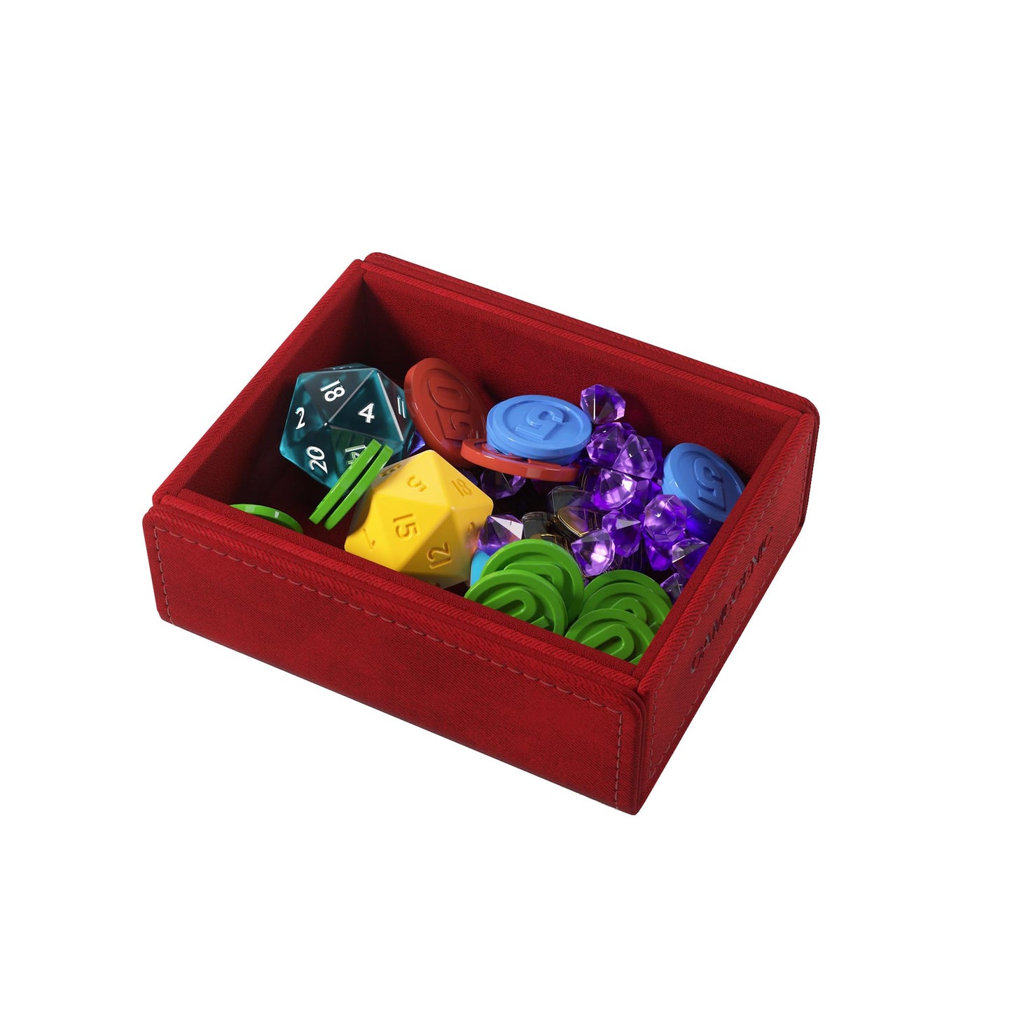 Gamegenic Token Keep - Premium Token Box For Safe Storage, Fits Dungeon 1100+ And Dungeon S 550+, Holds Tokens, Dice, And Cards,