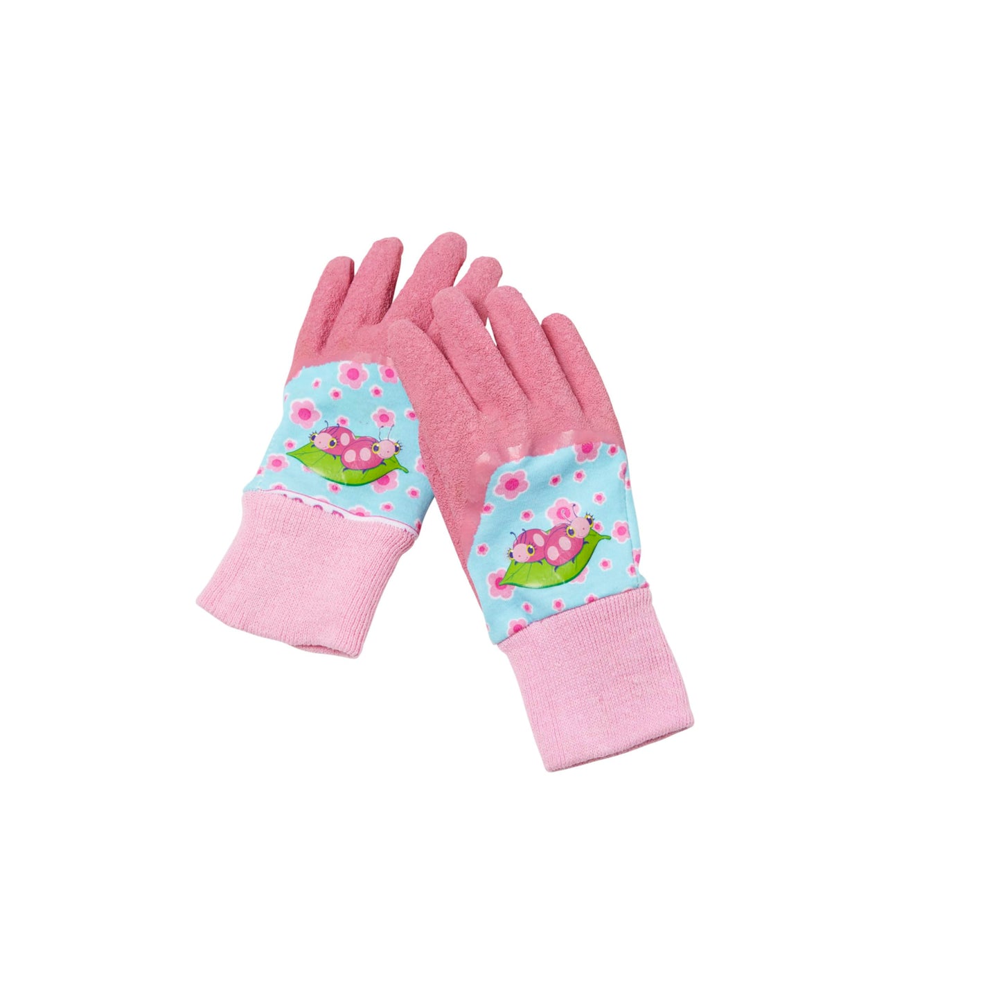 Melissa & Doug Dixie And Trixie Ladybug Good Gripping Gardening Gloves Pink 2 Count (Pack Of 1)